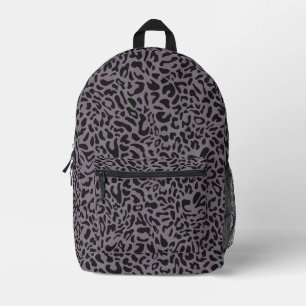Sac À Dos Imprimé léopard noir