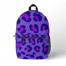 "Leopard violet électrique"