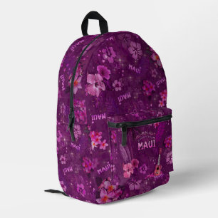 Sac À Dos Imprimé L'Esprit Aloha me rappelle à Maui