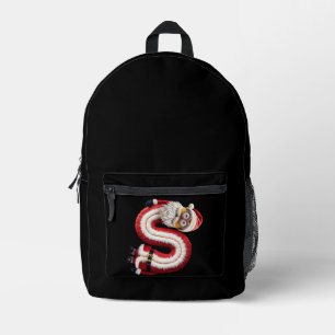 Sac À Dos Imprimé Lettre père Noël S
