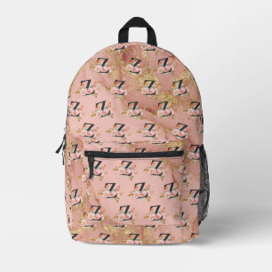 Sac À Dos Imprimé Lettre Z