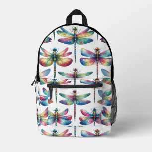 Sac À Dos Imprimé Libellules Kaléidoscope