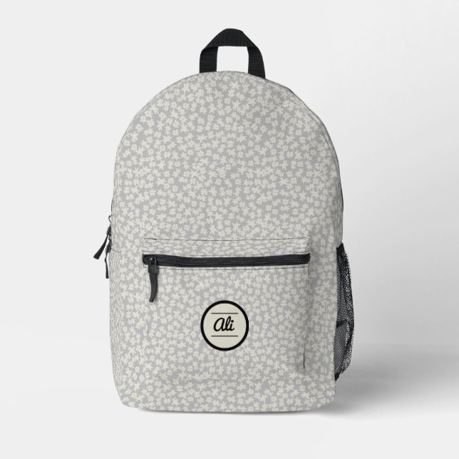Sac À Dos Imprimé Liberty Grey 1 (Recto)