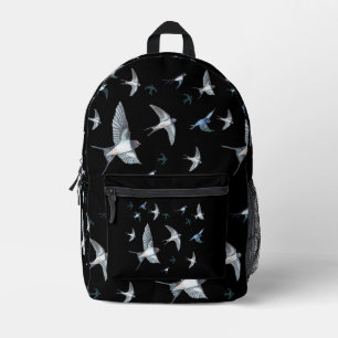 Sac À Dos Imprimé L'Illustration De L'Avalière Volante