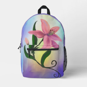 Sac À Dos Imprimé Lily l'aventurière