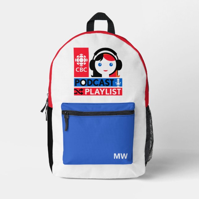 Sac À Dos Imprimé Liste de diffusion de CBC (Recto)