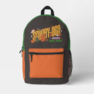 Sac À Dos Imprimé Logo de friandise d'Halloween de Scooby-Doo
