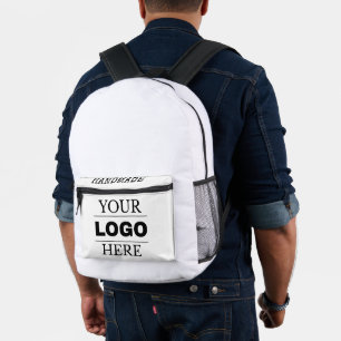 Sac À Dos Imprimé logo d'entreprise moderne personnalisé