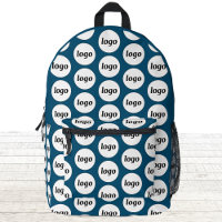 Logo Motif Promotionnel Business Turquoise Vert