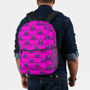 Sac À Dos Imprimé L'Oiseau et la Souris