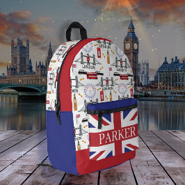 Sac À Dos Imprimé Londres Angleterre Queens Guard Motif anglais