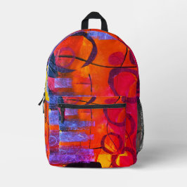 Sac À Dos Imprimé "Luminosité du coeur"