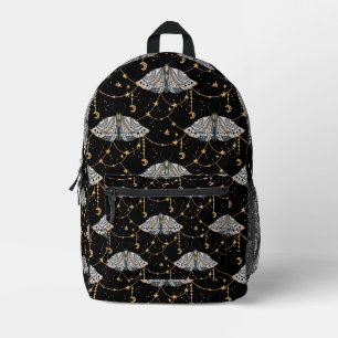 Sac À Dos Imprimé Lunaire Moth Dreamscape