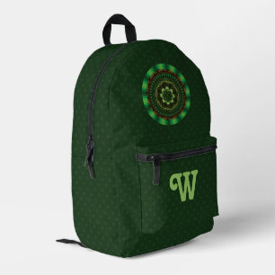 Sac À Dos Imprimé Mandala de la Terre