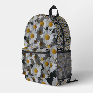 Sac À Dos Imprimé Marguerite blanche