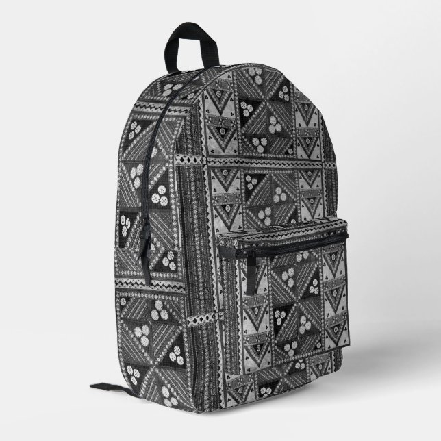 Sac À Dos Imprimé Mariage hawaïen Tapa Motif (Coin arrière gauche)
