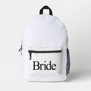 Sac À Dos Imprimé Mariée