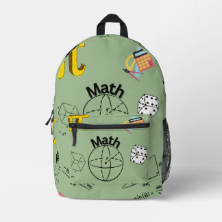 Sac À Dos Imprimé Mathématiques