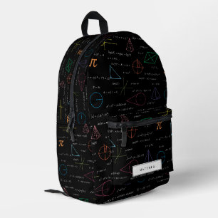 Sac À Dos Imprimé Mathématiques personnalisées Équation Math Formule