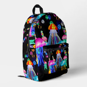 Sac À Dos Imprimé Méduses de Lumières
