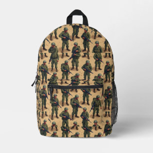 Sac À Dos Imprimé Militaire 1