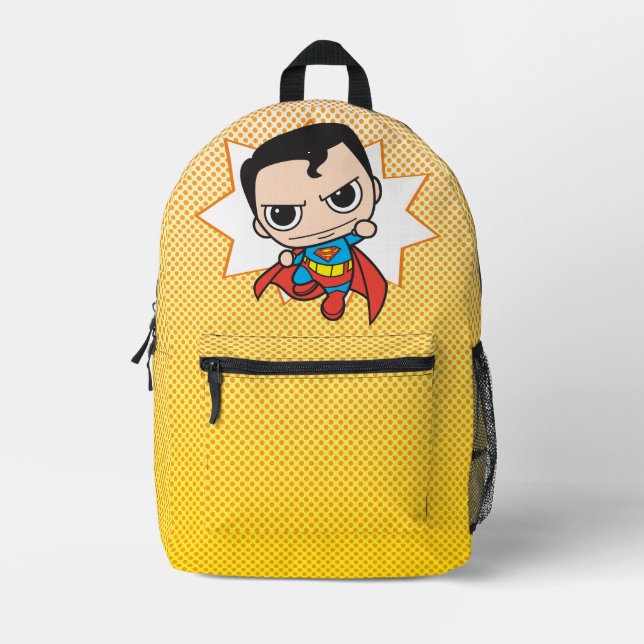 Sac À Dos Imprimé Mini Superman volant (Recto)