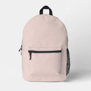Sac À Dos Imprimé Minuscule rose rose clair uni couleur girly chic