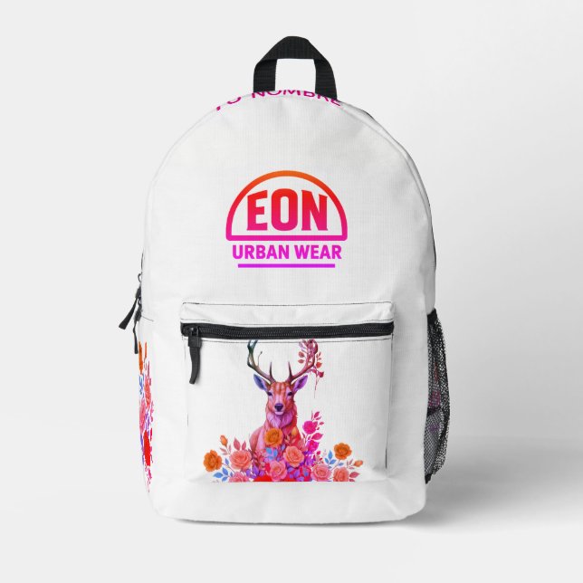 Sac À Dos Imprimé Mochila Impresa Print Cut Sew Bag (Recto)