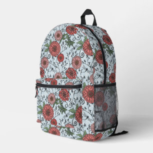 Sac À Dos Imprimé Modèle floral