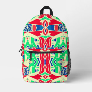 Sac À Dos Imprimé Moderne design multiple couleur classique design p