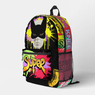 Sac À Dos Imprimé Moderne et unique peinture peinture urbaine et art