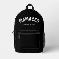 Momager Gestionnaire Moderne Maman Noms Enfants