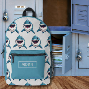 Sac À Dos Imprimé Monogramme de requin dentifrice