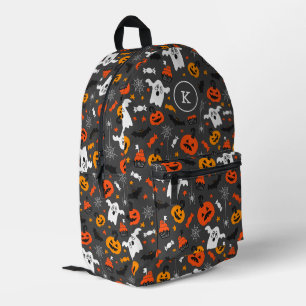 Sac À Dos Imprimé monogramme motif transparent des symboles d'Hallow