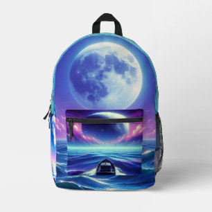 Sac À Dos Imprimé Montée au clair de lune