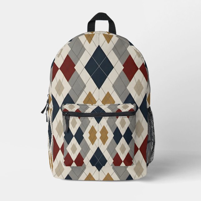Sac À Dos Imprimé Mosaïque mod (Recto)