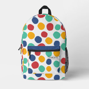 Sac À Dos Imprimé Motif Abstrait joli et coloré