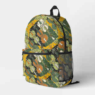 Sac À Dos Imprimé Motif Cello cassé