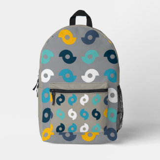 Sac À Dos Imprimé Motif coloré Yin-Yang