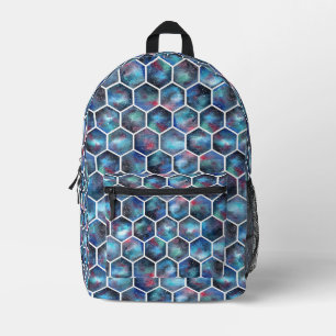 Sac À Dos Imprimé motif cool d'aquarelle galaxie