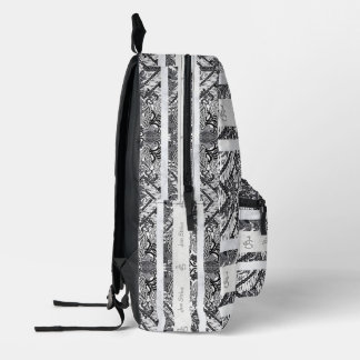Sac À Dos Imprimé Motif de BATIK moderne