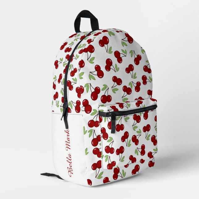 Sac À Dos Imprimé Motif de cerise douce (Coin arrière gauche)