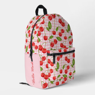 Sac À Dos Imprimé Motif de cerise douce