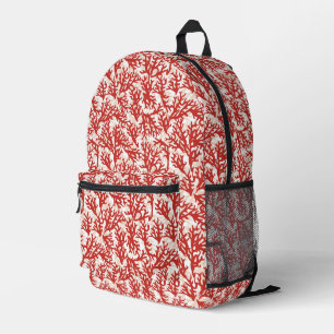 Sac À Dos Imprimé Motif de corail rouge