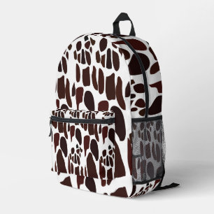 Sac À Dos Imprimé Motif de la peau de girafe