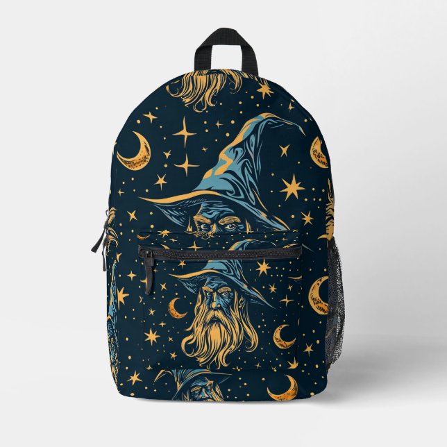 Sac À Dos Imprimé Motif de l'Assistant Carreaux (Recto)