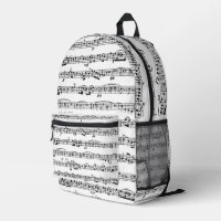 Motif de musique feuille