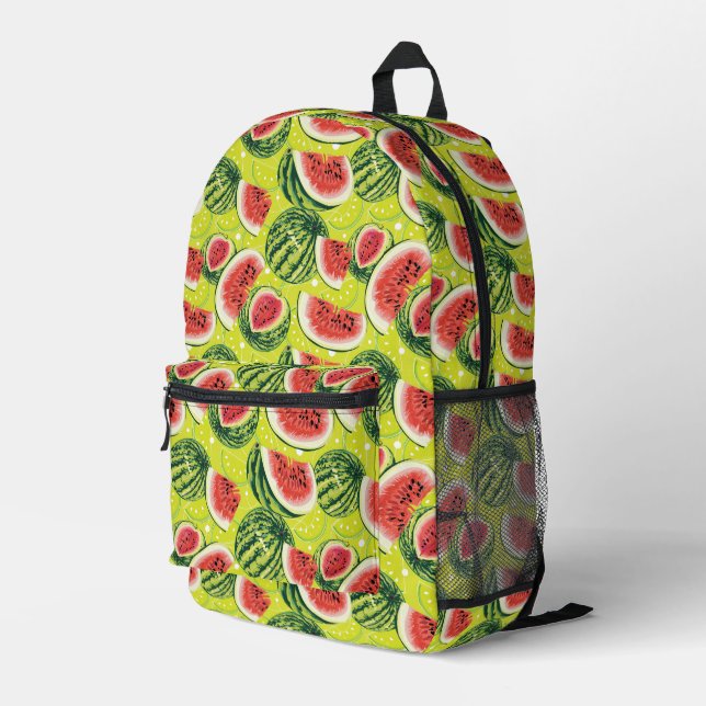 Sac À Dos Imprimé Motif de pastèque (Coin arrière droit)