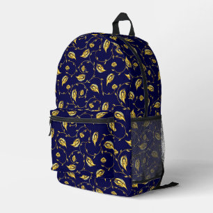 Sac À Dos Imprimé Motif de Peacock Sari