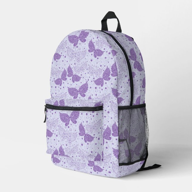 Sac À Dos Imprimé Motif de printemps (Coin arrière droit)